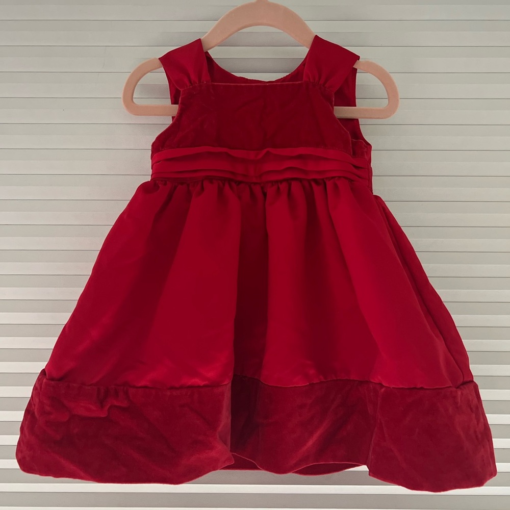 Carter's Vibrant Red Baby Dress